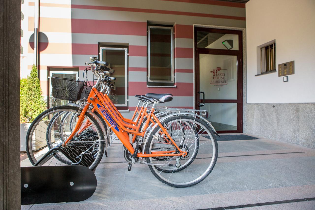 Piazzi House Aparthotel Sondrio Bagian luar foto